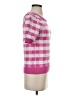 ee:some Checkered-gingham Pink Pullover Sweater Size XS - photo 4