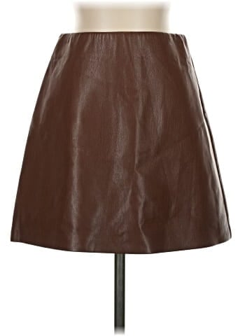 Wilfred Faux Leather Skirt (view 1)