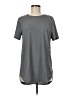 Lands' End Gray Short Sleeve Top Size M (tall) - photo 1