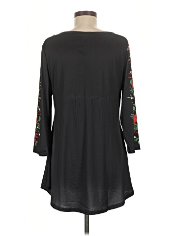 Lily by Firmiana 3/4 Sleeve Blouse (view 2)