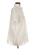 Eileen Fisher Ivory Short Sleeve Button-Down Shirt Size S - photo 4