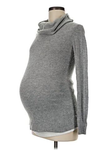 Mimi Maternity Turtleneck Sweater (view 1)
