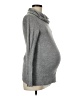 Mimi Maternity Gray Turtleneck Sweater Size Med Maternity - photo 4