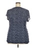 Torrid Blue Short Sleeve Top Size 3X Plus (3) - photo 2