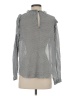 Sundays Gray Long Sleeve Blouse Size S - photo 2