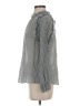 Sundays Gray Long Sleeve Blouse Size S - photo 5