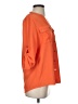 Calvin Klein 100% Polyester Orange 3/4 Sleeve Blouse Size S - photo 4