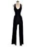 Crystal Sky Solid Black Jumpsuit Size S - photo 1