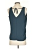 Ann Taylor LOFT Outlet 100% Polyester Teal Sleeveless Blouse Size S (petite) - photo 2