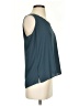 Ann Taylor LOFT Outlet 100% Polyester Teal Sleeveless Blouse Size S (petite) - photo 4