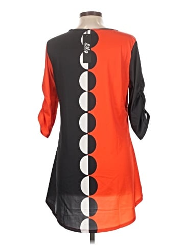Lily by Firmiana 3/4 Sleeve Blouse (view 2)