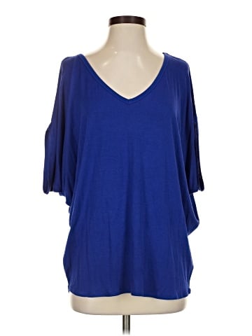Shop Basic USA 3/4 Sleeve T-Shirt (view 1)