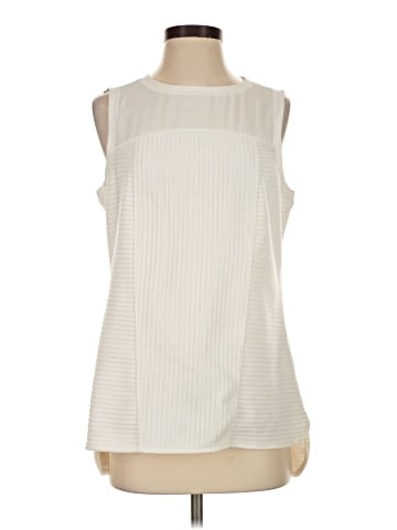 White House Black Market Sleeveless Blouse (view 1)