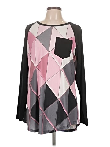 Lily by Firmiana Long Sleeve Blouse (view 1)