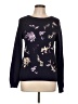 Max&Co. Floral Purple Pullover Sweater Size L - photo 1