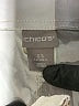 Chico's Tropical Green Cargo Pants Size Lg (2.5) - photo 3