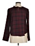 Thakoon Burgundy Long Sleeve Blouse Size 6 - photo 1