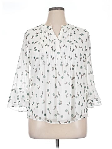 Charter Club 3/4 Sleeve Blouse (view 1)