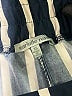 Charlotte Russe 100% Polyester Stripes Blue Casual Pants Size XS - photo 4