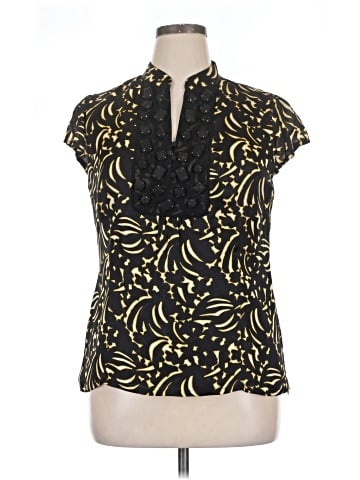 Classiques Entier Short Sleeve Silk Top (view 1)