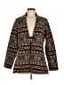 Unity World Wear 100% Polyester Print Brown Blazer Size M - photo 1