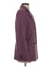 MNG Houndstooth Burgundy Blazer Size S - photo 4