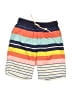 Cat & Jack 100% Recycled Polyester Stripes Blue Board Shorts Size S (kids) - photo 1