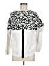 b.p. Collections Animal Print White Sweatshirt Size M - photo 1