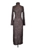 Unbranded 100% Polyester Gray Casual Dress Size S - photo 1