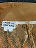 Unbranded Metallic Gold Long Sleeve Blouse Size 6 - photo 7