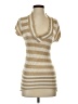 Sweater Project Tan Short Sleeve Top Size S - photo 1
