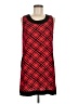 Escapada Argyle Red Casual Dress Size M - photo 1