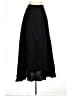 JS Collections Solid Black Casual Skirt Size 10 - photo 1