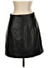 J.Crew 100% Polyester Black Faux Leather Skirt Size 0 - photo 2