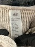H&M 100% Cotton Ivory Long Sleeve Top 6-9 MO / 9 MO - photo 3