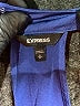 Express 100% Polyester Blue Sleeveless Blouse Size S - photo 7