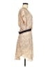 BCBGeneration Chevron-herringbone Tan Cocktail Dress Size M - photo 4
