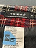 Tribal Plaid Gray Casual Skirt Size 12 - photo 3