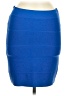BCBGMAXAZRIA Solid Blue Formal Skirt Size M - photo 1