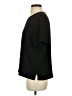 Open Edit 100% Polyester Solid Black Short Sleeve Top Size S - photo 5