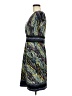 BCBGMAXAZRIA Print Blue Cocktail Dress Size M - photo 5