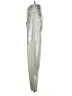 Zara Metallic Silver Jeans Size 0 - photo 5