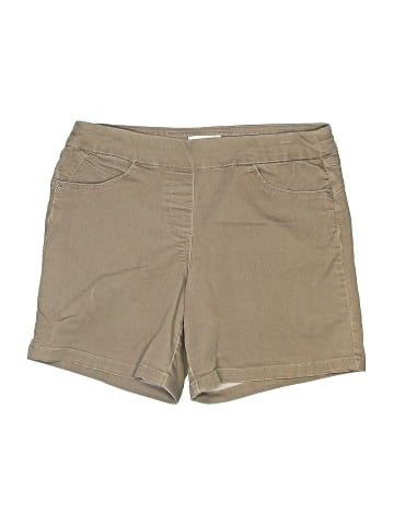 Liz Claiborne Khaki Shorts (view 1)