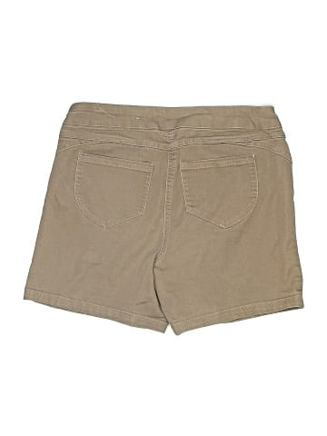Liz Claiborne Khaki Shorts (view 2)