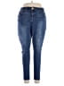 Democracy Solid Blue Jeans Size 20 - photo 1