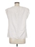 Express 100% Polyester Ivory Sleeveless Blouse Size M - photo 2