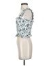 Petersyn 100% Cotton Blue Sleeveless Top Size XS - photo 5
