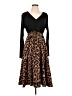 Cupshe Animal Print Brown Casual Dress Size L - photo 1