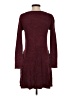 ABLE Burgundy Casual Dress Size S - photo 2