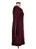 ABLE Burgundy Casual Dress Size S - photo 4